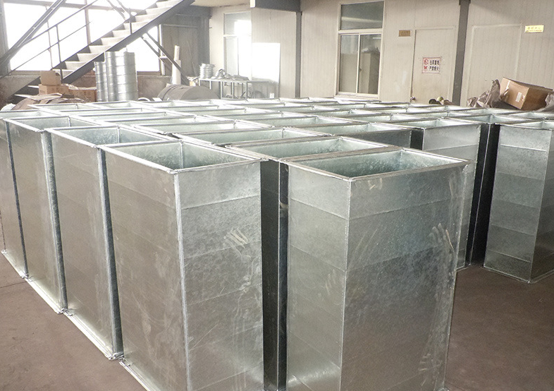 重慶共板法蘭風(fēng)管加工成品